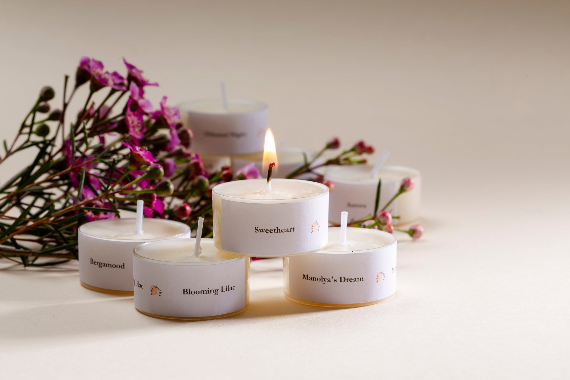 Just Married! Duft-Teelichter-0