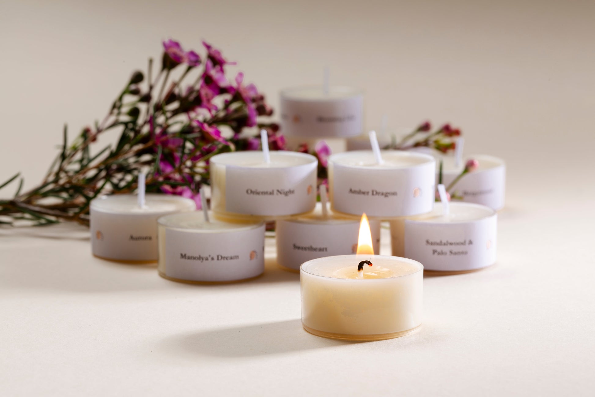 Blooming Lilac Duft-Teelichter-0