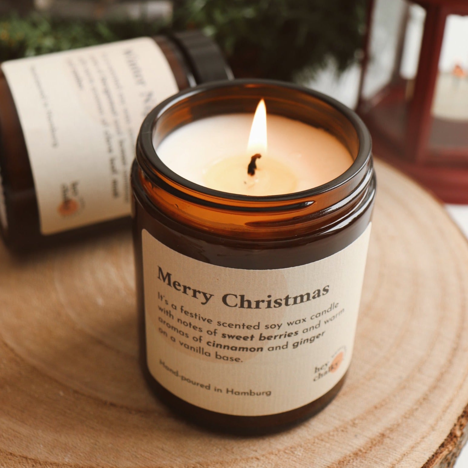 Merry Christmas Duftkerze-1