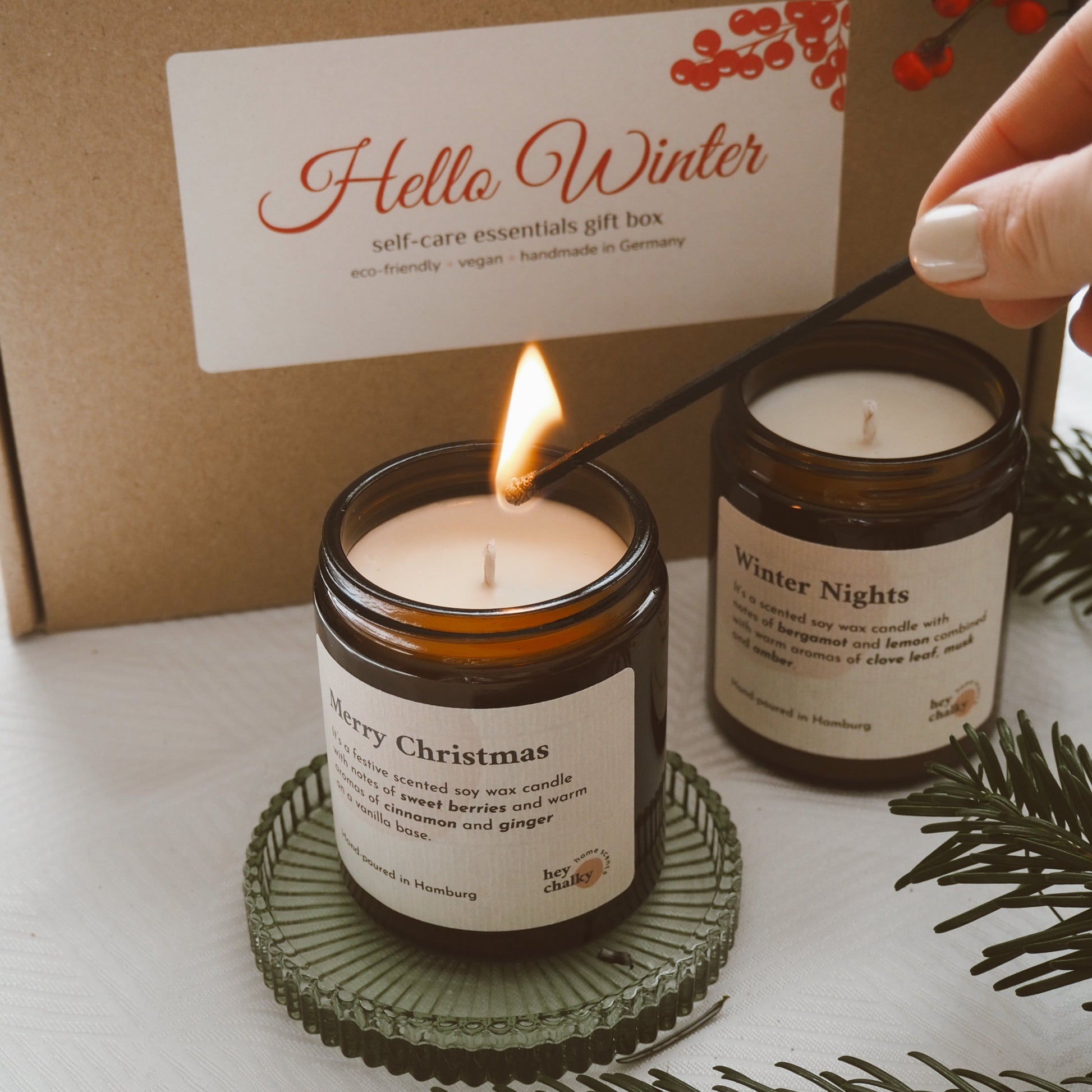 Merry Christmas Duftkerze-0