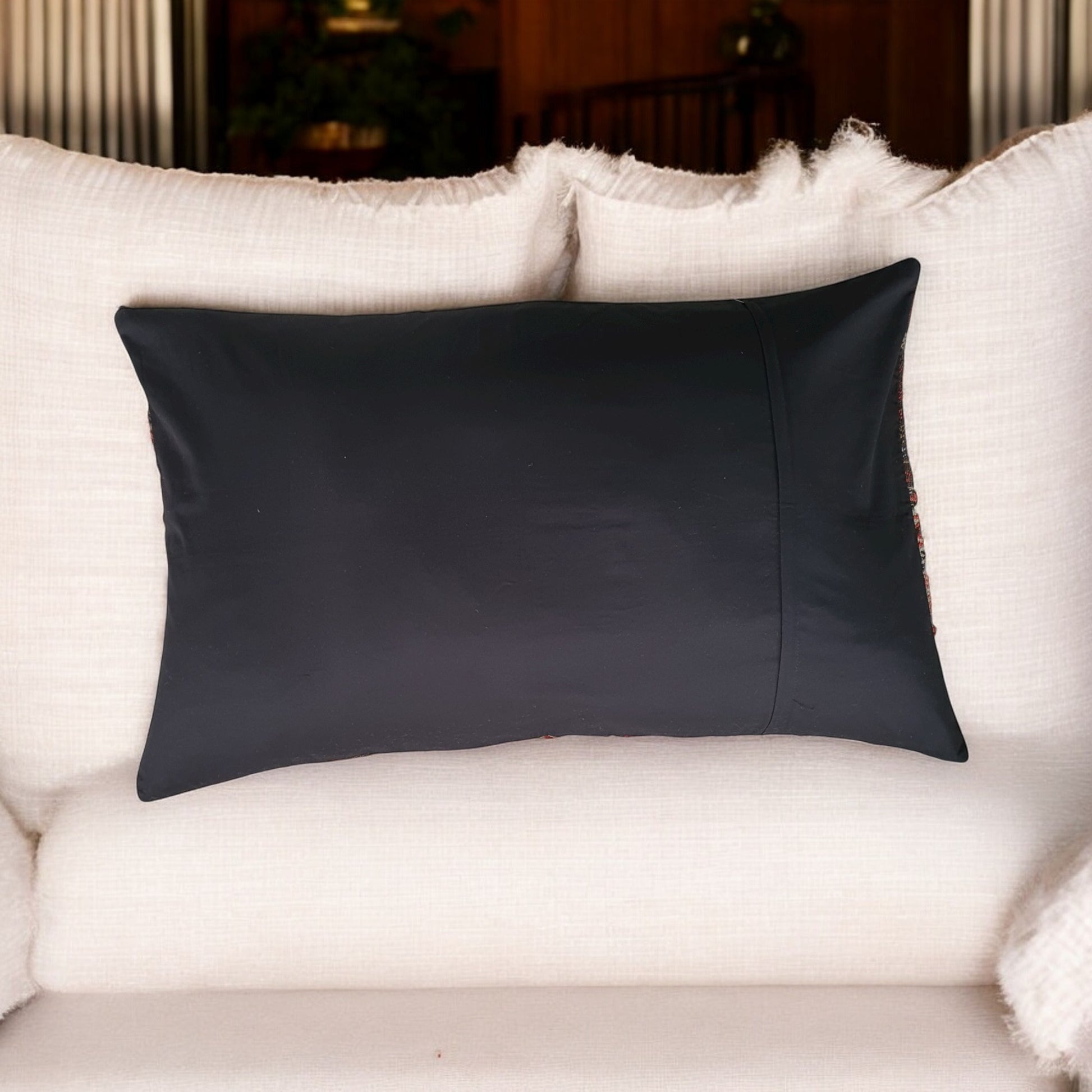 Echos of the Loom - Traditional kilim - Cushion Cover-5