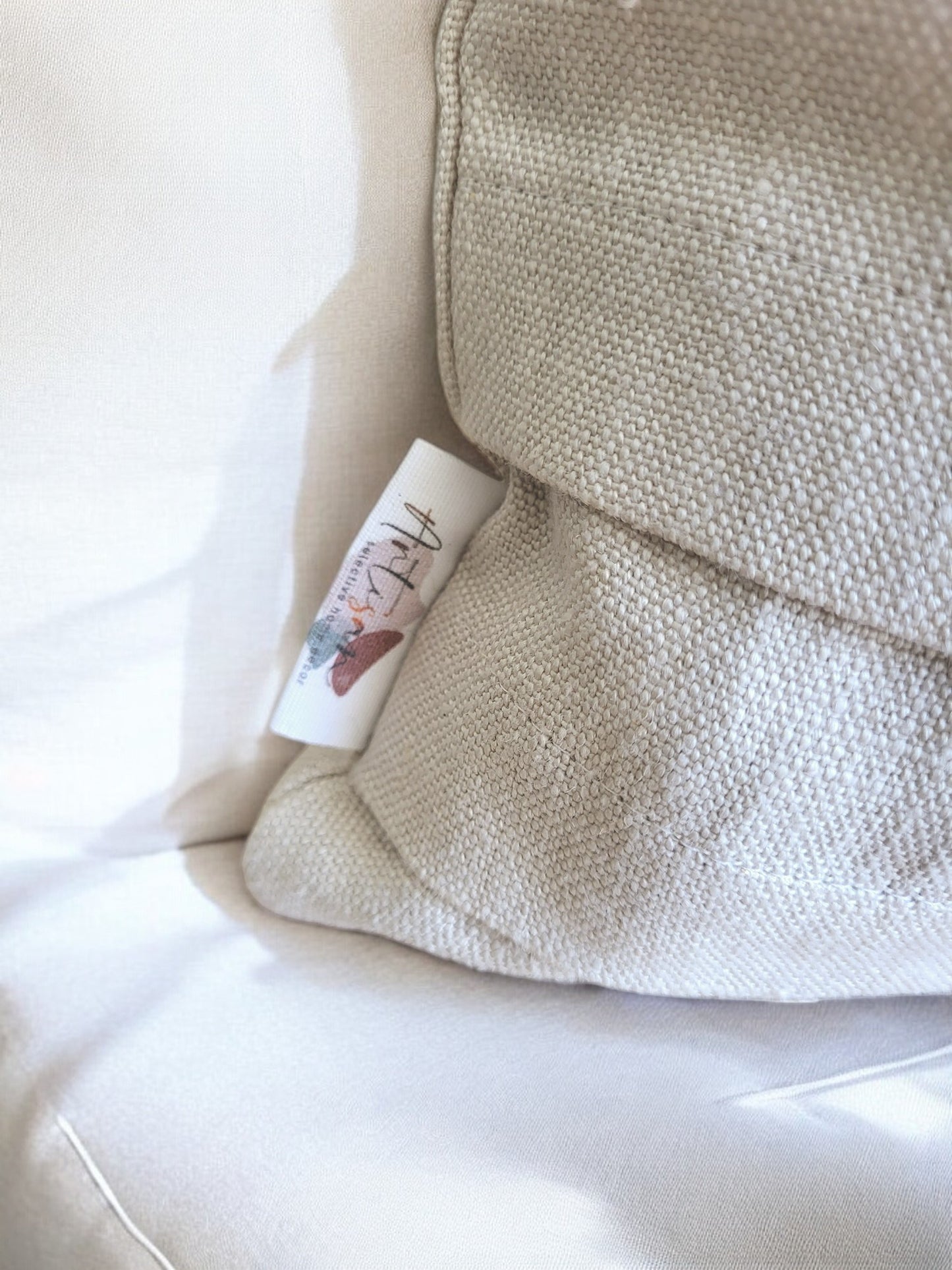 Pink Pearl Cushion Collection - Heavy Linen-5