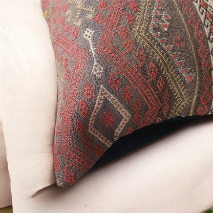 Echos of the Loom - Traditional kilim - Cushion Cover-2