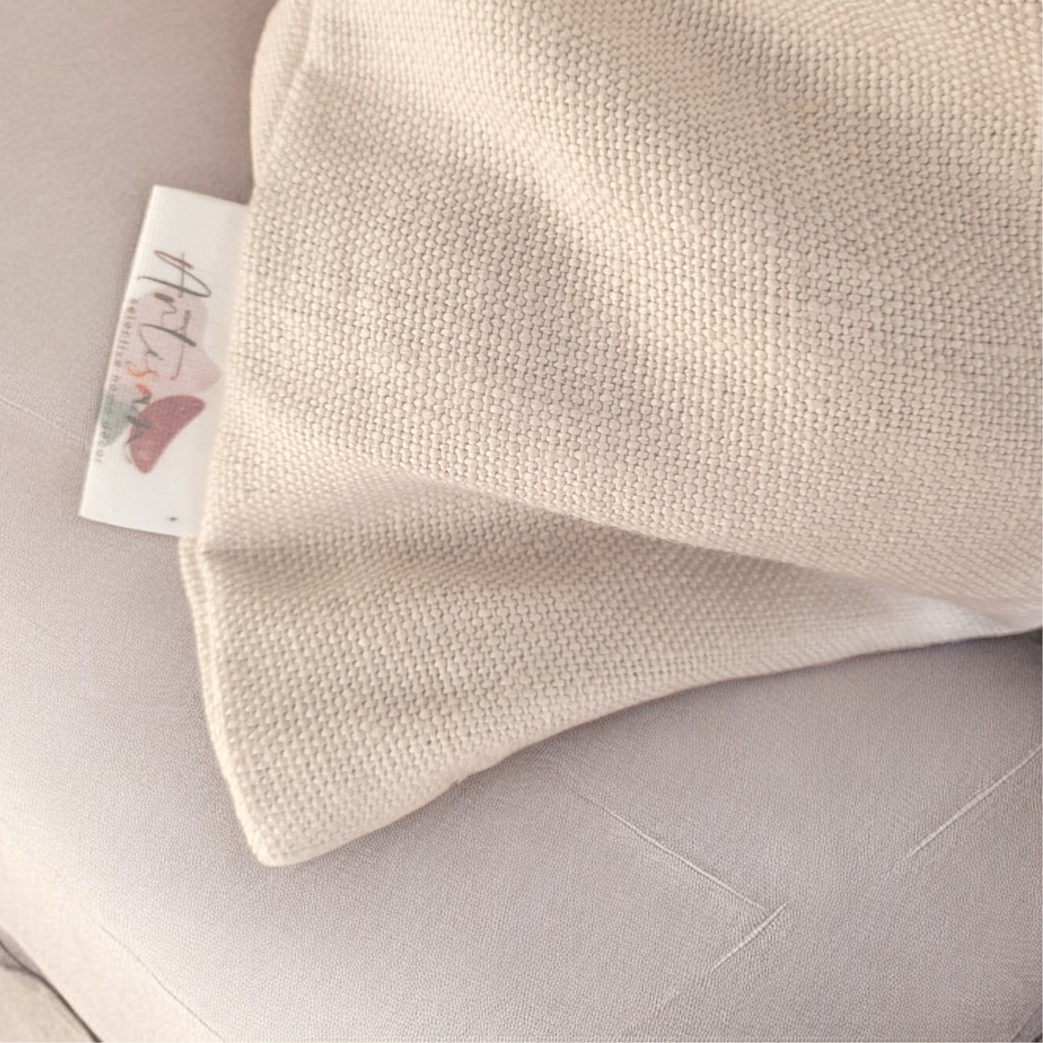 Pink Pearl Cushion Collection - Heavy Linen-10