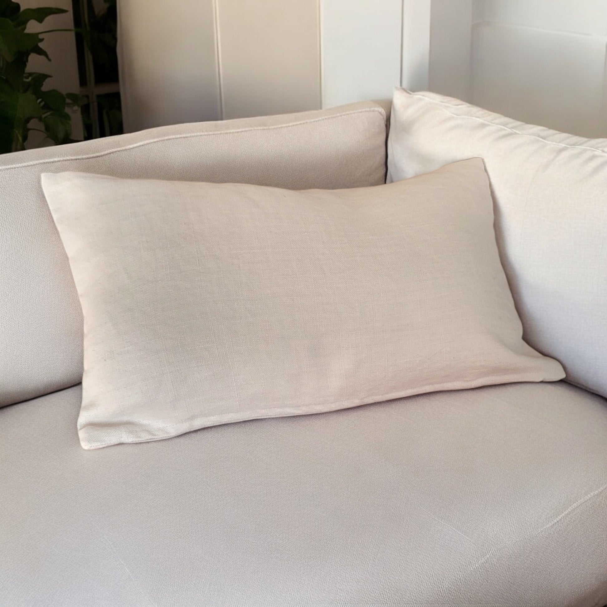 Pink Pearl Cushion Collection - Heavy Linen-8