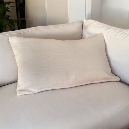 Pink Pearl Cushion Collection - Heavy Linen-8