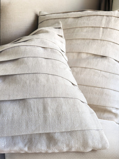 Pink Pearl Cushion Collection - Heavy Linen-1