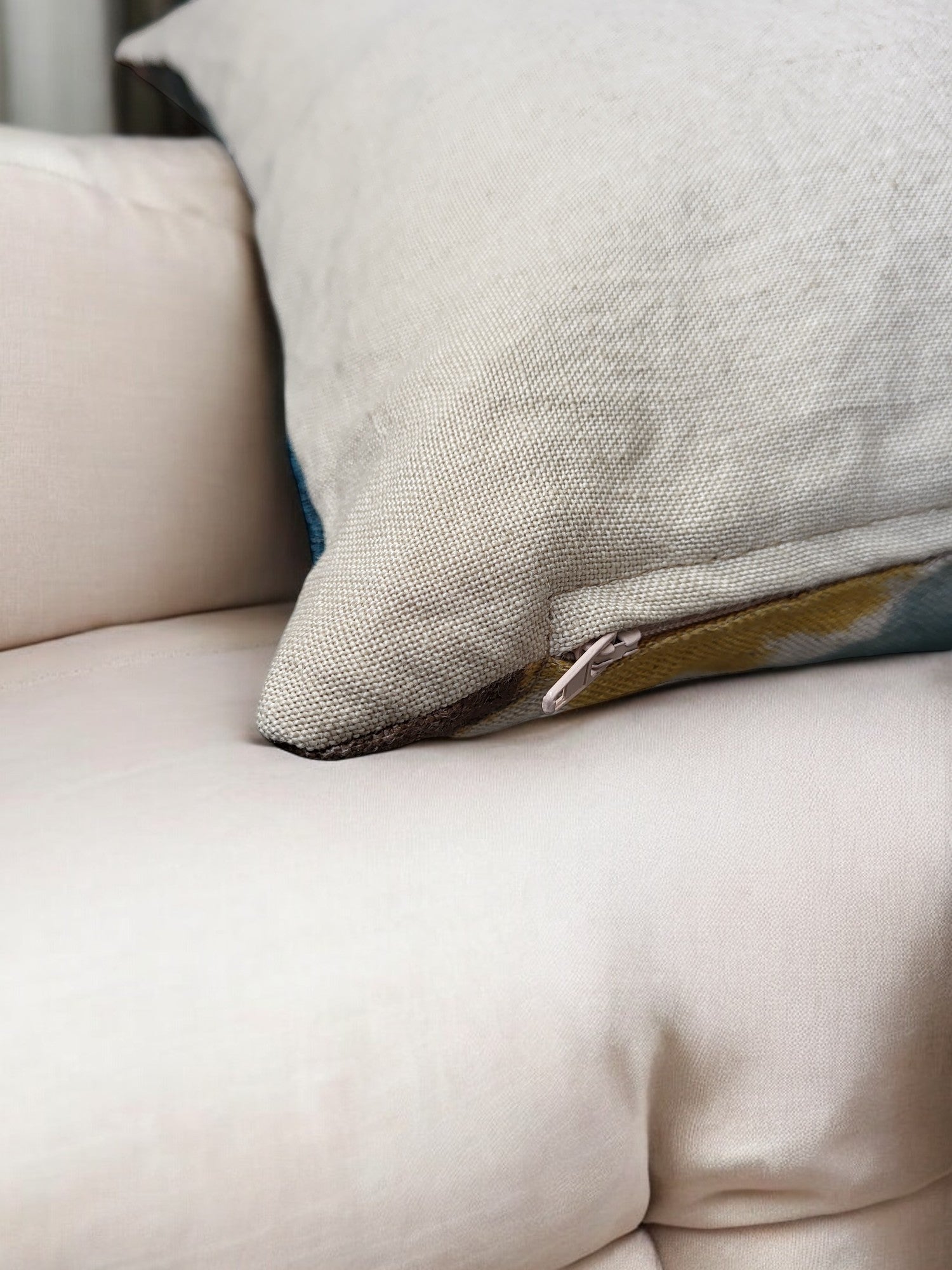 Minimal Vivid Linen cushion cover-10