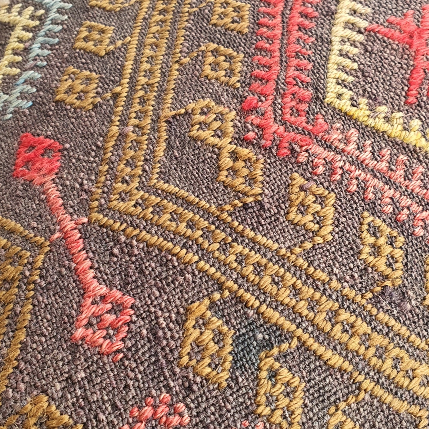 Echos of the Loom - Traditional kilim - Cushion Cover-6