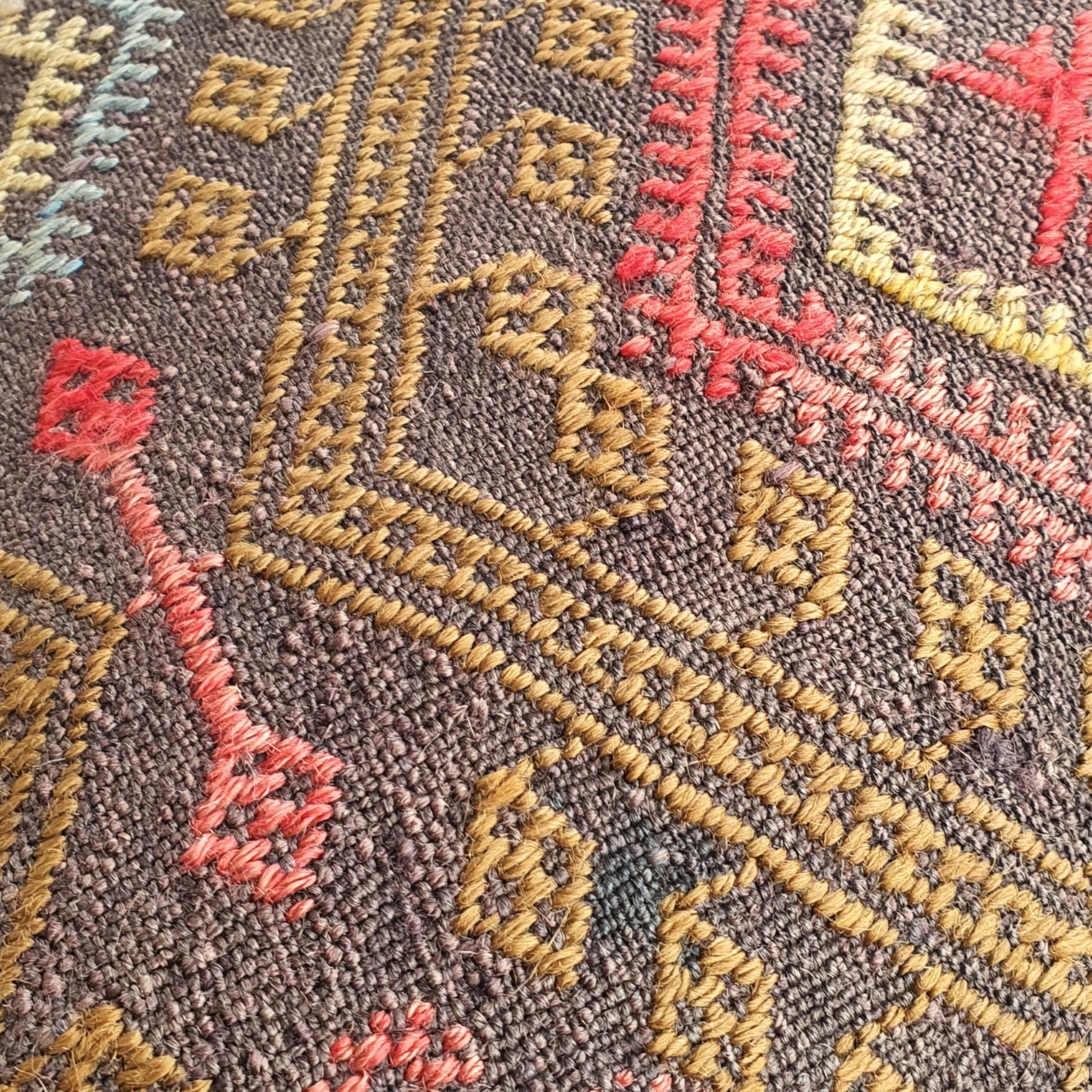 Echos of the Loom - Traditional kilim - Cushion Cover-6