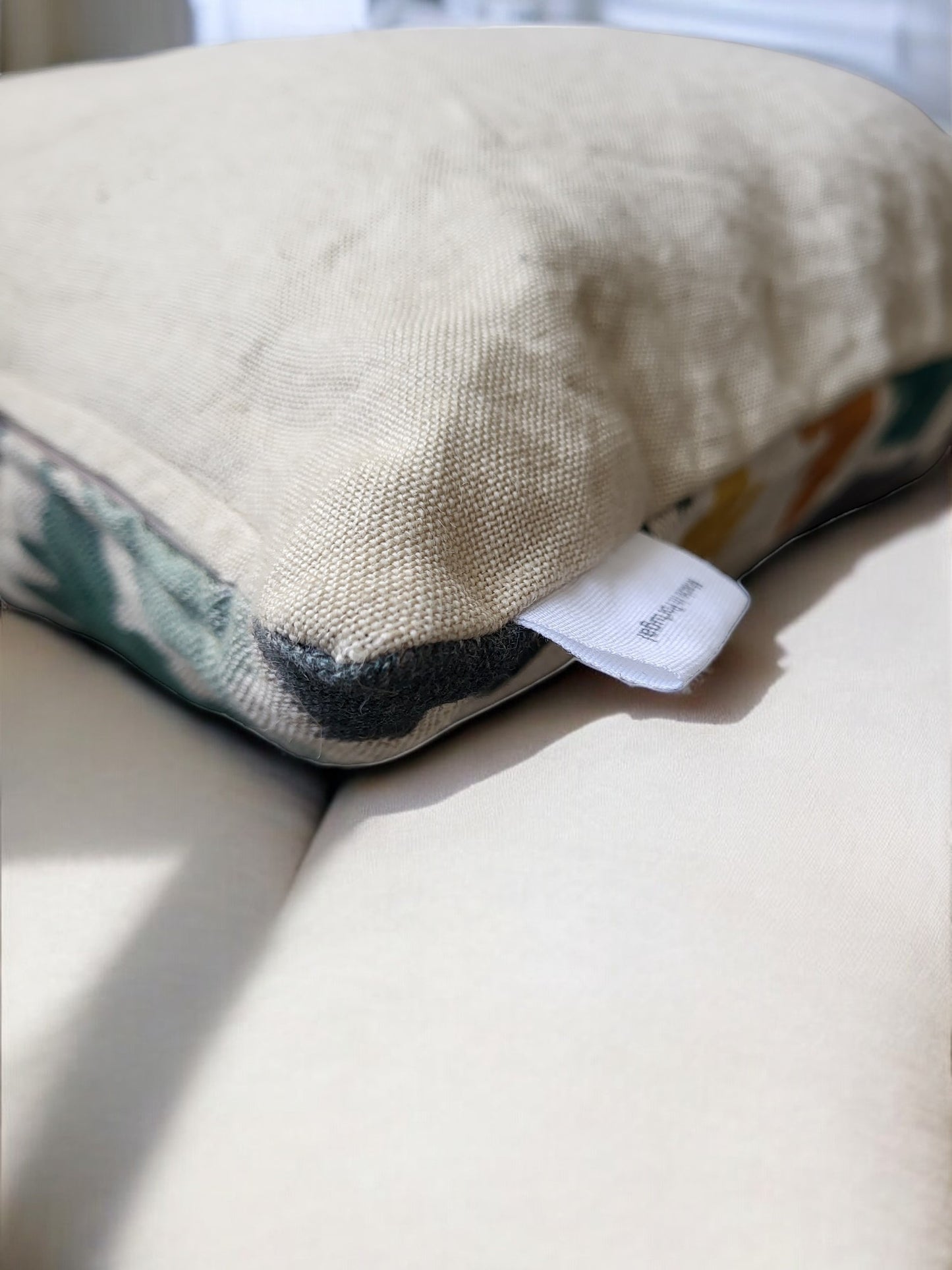 Minimal Vivid Linen cushion cover-3