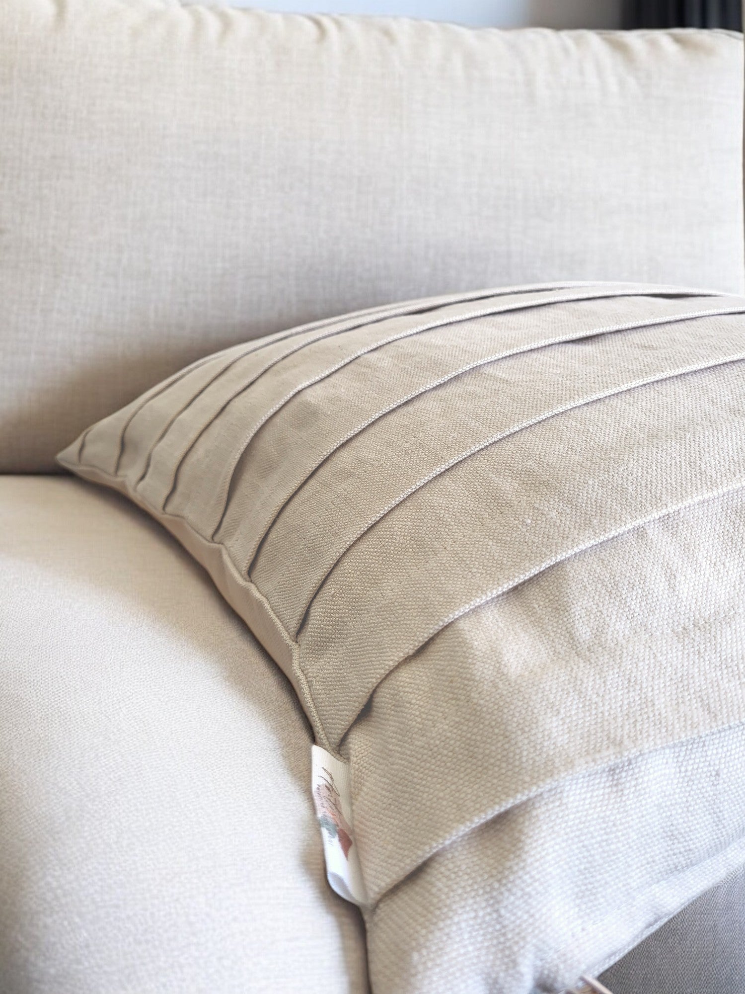 Pink Pearl Cushion Collection - Heavy Linen-4