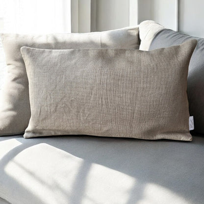 Linen Cru & Jute Cushion 30x50-0