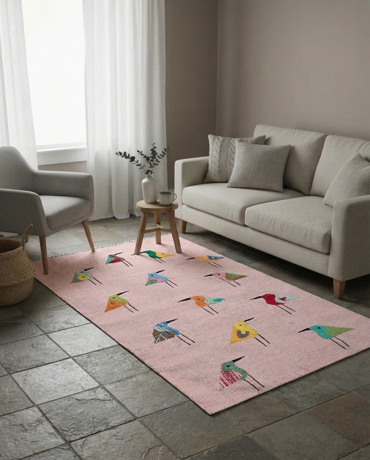 Suzani Hand Embroidered Kilim - Size: 90 x 60 cm