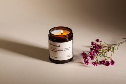 Bergamotte Duft 155g Naturkerze-2