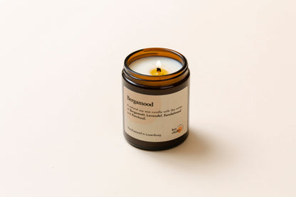 Bergamotte Duft 155g Naturkerze-3