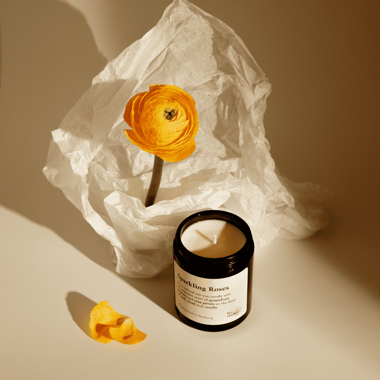 Sparkling Roses 155 g. Kerze-1