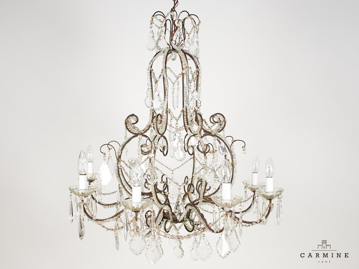 Large chandelier, Italy, 20th century