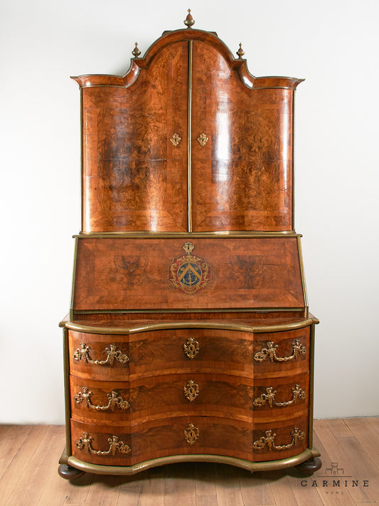 (SOLD) Mathäus Funk (1697-1783), writing chest with two-door top around 1745-50 (TYPE F)