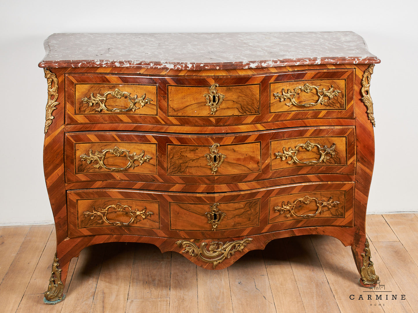 French Baroque chest of drawers, 18th century