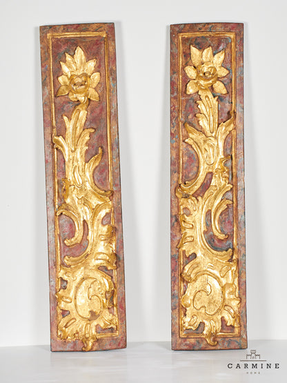 1 pair of supraports, 18th century