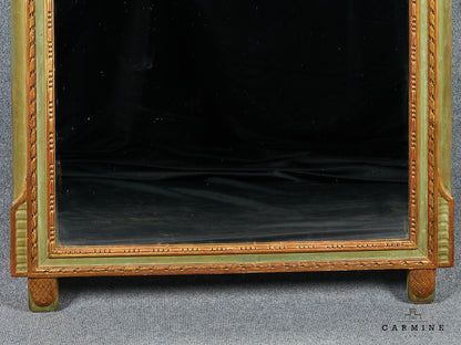 Mirror with wedgewood medallion, 18th century