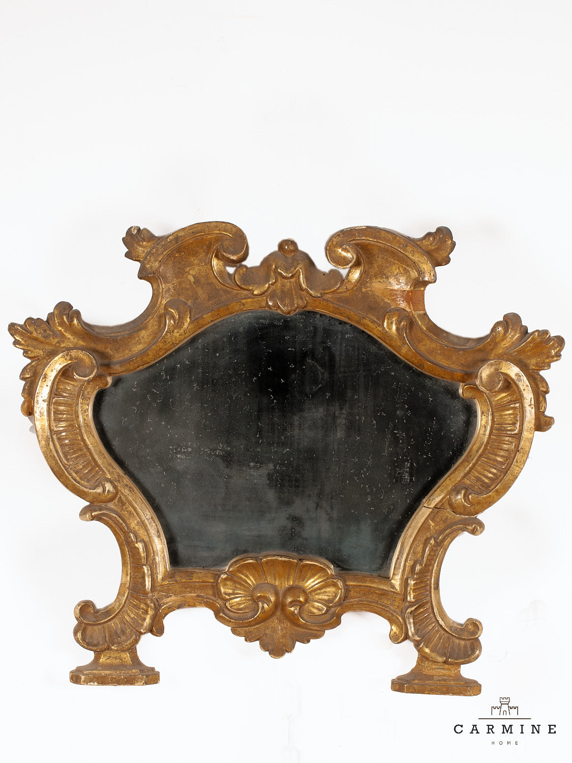Small Baroque mirror, 19th century