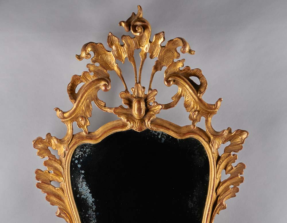 Spiegelapplique, Oberitalien - Mitte 18. Jahrhundert