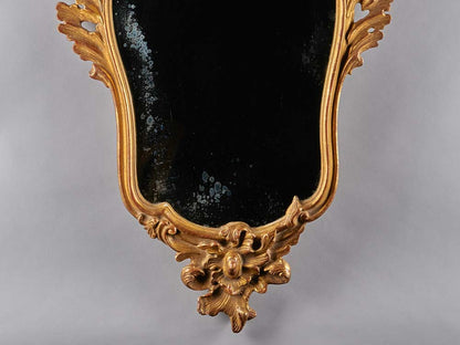 Spiegelapplique, Oberitalien - Mitte 18. Jahrhundert