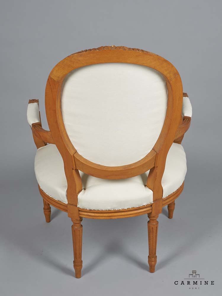 Groupe de sièges, Louis XVI - canapé et deux fauteuils, France, u, 1880