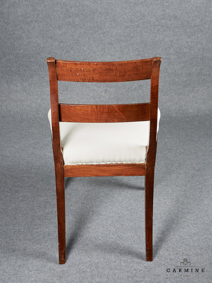 6 chairs, Biedermeier around 1850