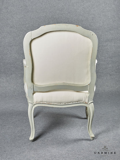 1 pair of armchairs Louis XV