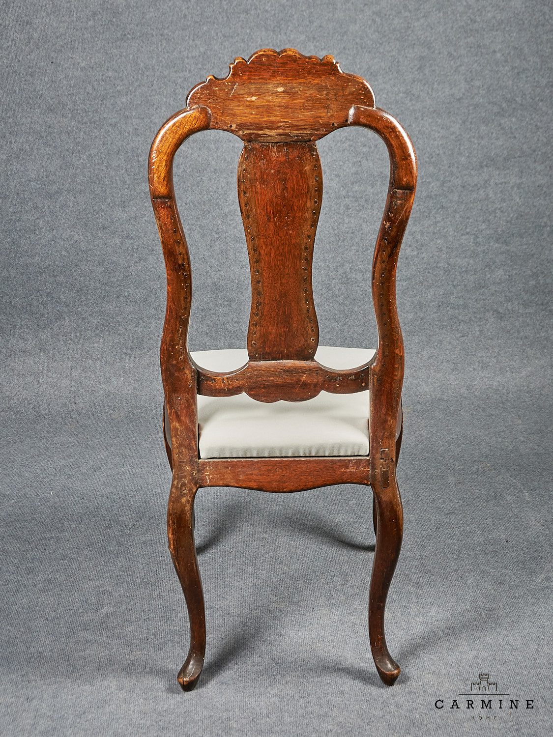 1 pair of Bernese tongue chairs, 18th century