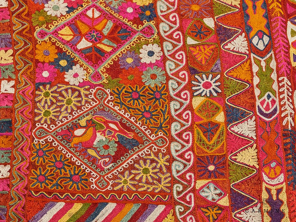 Exclusive Kurdish kilim carpet 'Arabi' - Iraq, early 20th century