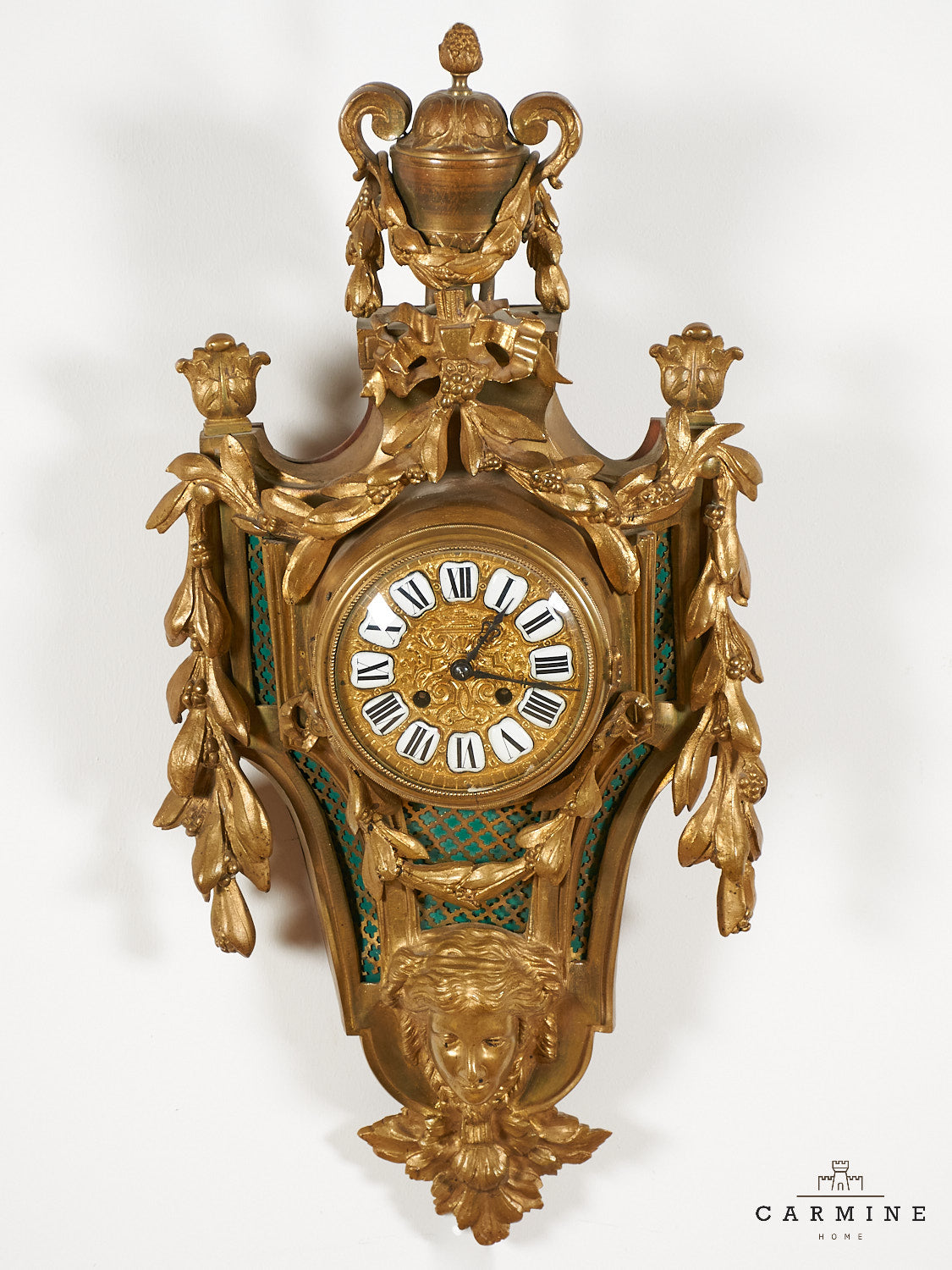 Cartel clock, 19th century