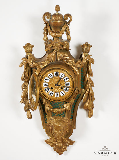 Cartel clock, 19th century